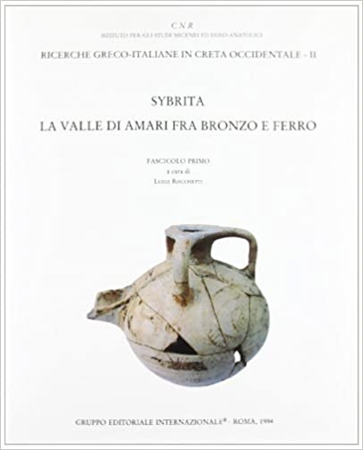 Sybrita,la valle di Amari fra Bronzo e Ferro. Fascicolo primo.