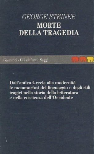 9788811675402-Morte della tragedia.