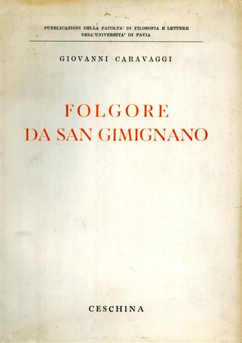 Folgore da San Gimignano.