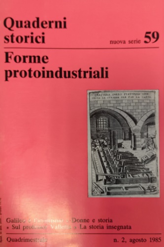 9788815006851-Forme protoindustriali.