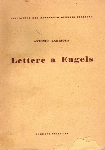 Lettere a Engels.