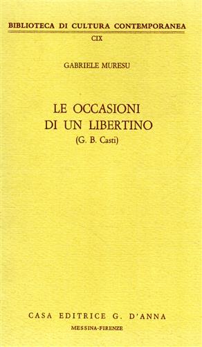 9788883211850-Le occasioni di un libertino (G.B.Casti).