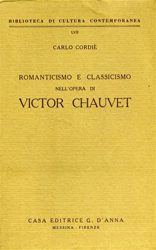 9788883210440-Romanticismo e classicismo nell'Opera di Victor Chauvet.