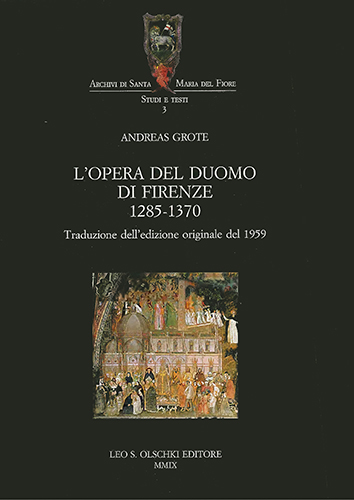 9788822258854-L'opera del Duomo di Firenze (1285 - 1370).