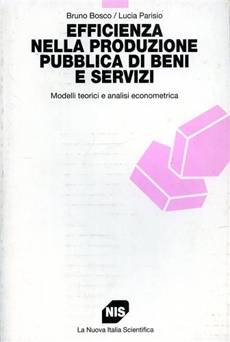 9788843004454-Efficienza nella produzione pubblica di beni e servizi. Modelli teorici e analis