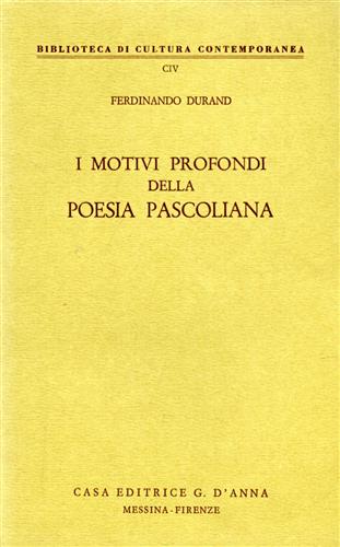 9788883210686-I motivi profondi della Poesia pascoliana.