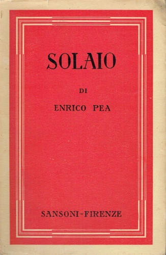 Solaio. Storie di noi viventi.