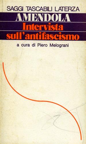 Intervista sull'antifascismo.