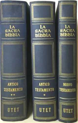 La Sacra Bibbia. Antico Testamento, Vol.I: Libri storici. Vol.II: Libri sapienzi