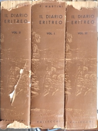Il diario eritreo. Volume I, II, III.