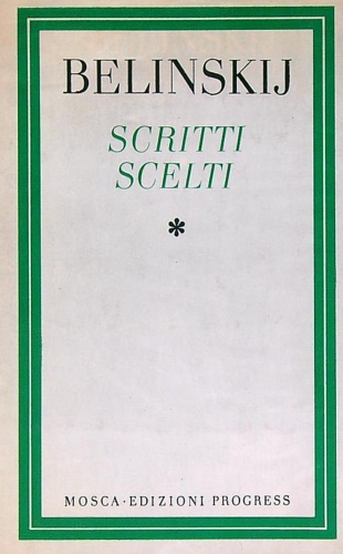 Scritti scelti.