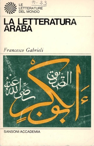 La letteratura araba.