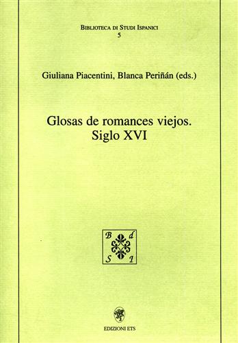 9788846705914-Glosas de romances viejos siglo XVI.