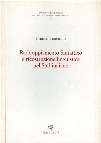 9788846700124-Raddoppiamento sintattico e ricostruzione linguistica nel sud italiano.