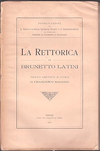 La Rettorica.