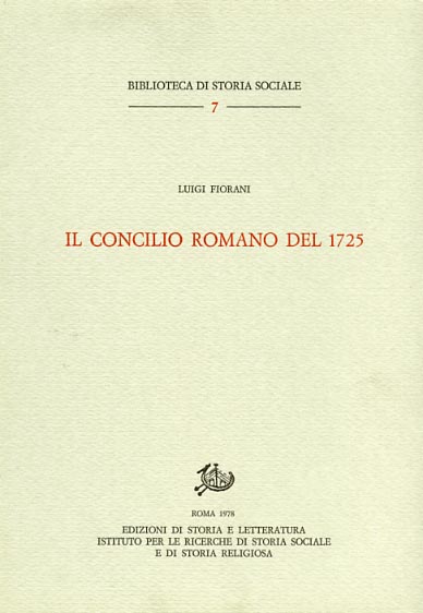 9788884985224-Il Concilio Romano del 1725.