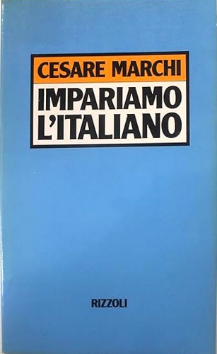 Impariamo l'italiano.