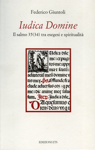 9788846706188-Iudica Domine. Il Salmo 35 (34) tra esegesi e spiritualità.