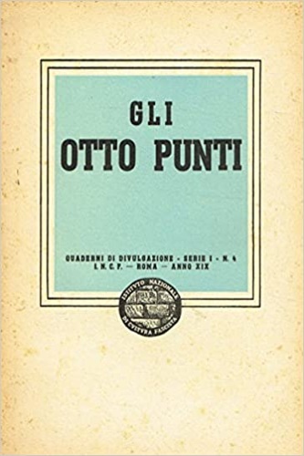 Gli otto punti.