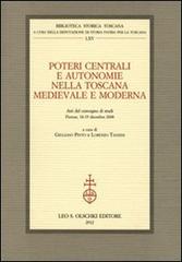 9788822261205-Poteri centrali e autonomie nella Toscana medievale e moderna.