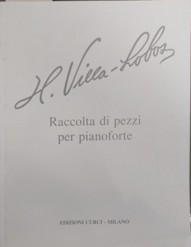 Raccolta di pezzi per pianoforte.