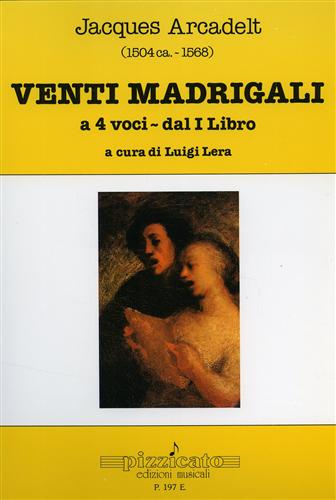 9788877361974-Venti madrigali a 4 voci dal 1º libro.