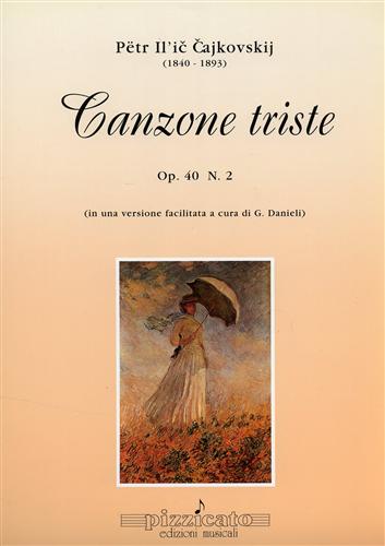 Canzone triste. Op. 40 n.2.