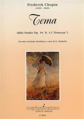 Tema dallo studio Op.10 N.3 (Tristezze).