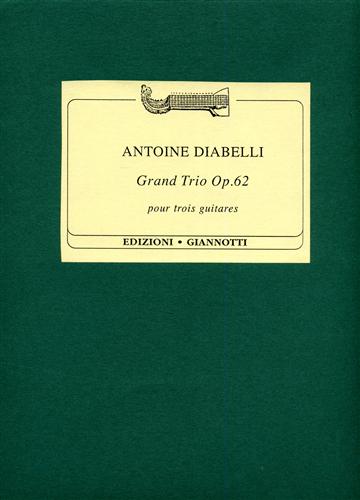 Grand Trio Op. 62 pour trois guitares.