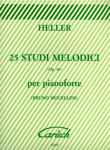 25 studi melodici Op.45 per pianoforte.