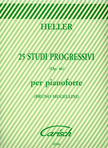 25 studi progressivi Op.46 per pianoforte.