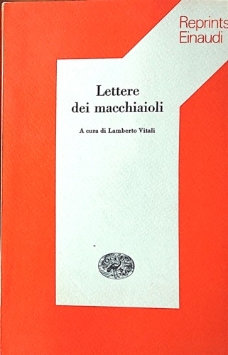 9788806108687-Lettere dei macchiaioli.