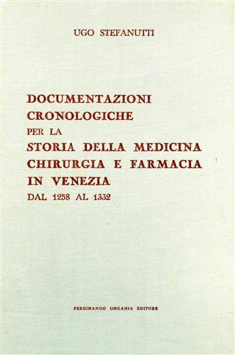 Documentazioni cronologiche per la storia della medicina , chirurgia e farmacia