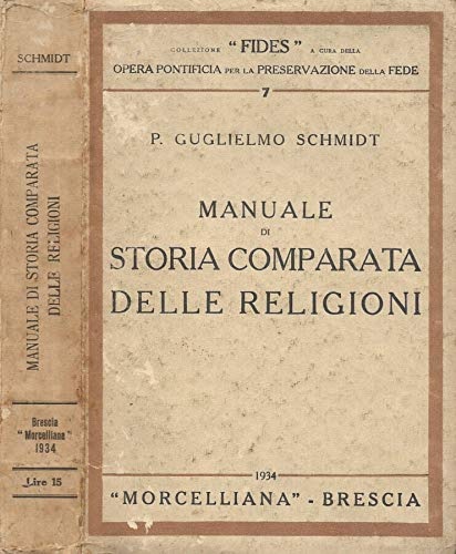 Manuale di storia comparata delle religioni.