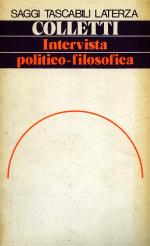 Intervista politico-filosofica con un saggio su 