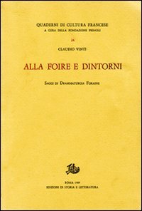 9788884987808-Alla foire e dintorni. Saggi di drammaturgia foraine.