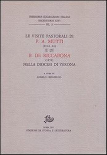 9788863720136-Le visite pastorali di P.A.Mutti (1842-46) e di B.De Riccabona (1858) nella Dioc