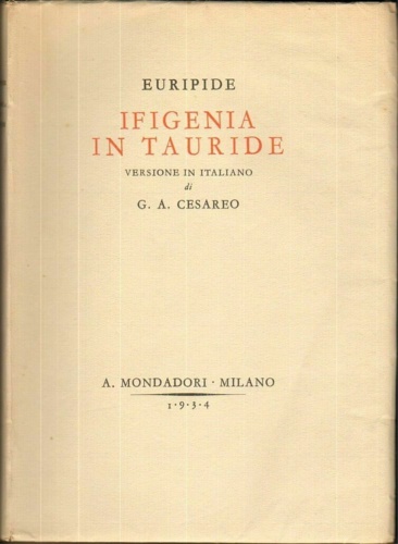 Ifigenia in Tauride.