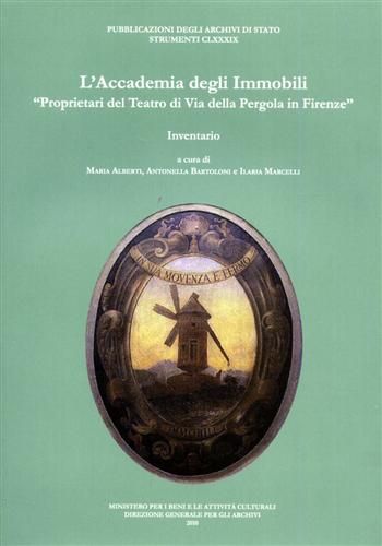 9788871253084-L'Accademia degli Immobili Proprietari del Teatro di via della Pergola in Firenz