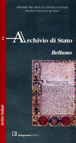 Archivio di Stato. Belluno.