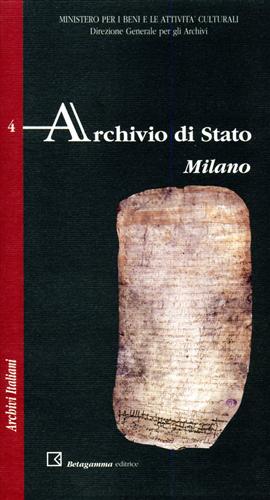 Archivio di Stato. Milano.