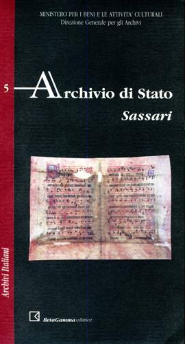 Archivio di Stato. Sassari.