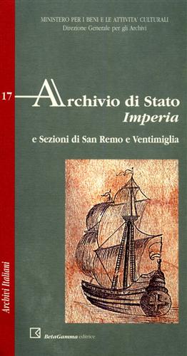 Archivio di Stato. Imperia e sezione di San Remo e Ventimiglia.