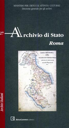 Archivio di Stato. Roma.