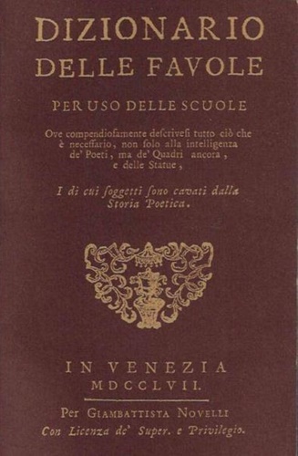 9788883211454-Dizionario delle Favole per uso delle scuole.