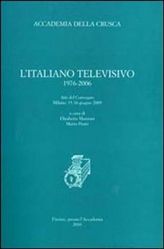 9788889369272-L'italiano televisivo 1976-2006.