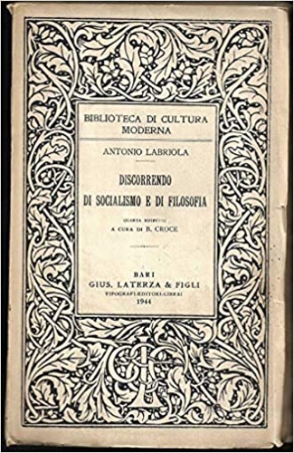 Discorrendo di socialismo e di filosofia.