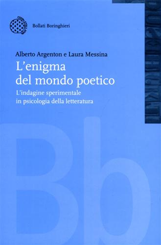 9788833956527-L' enigma del mondo poetico. L'indagine sperimentale in psicologia della lettera