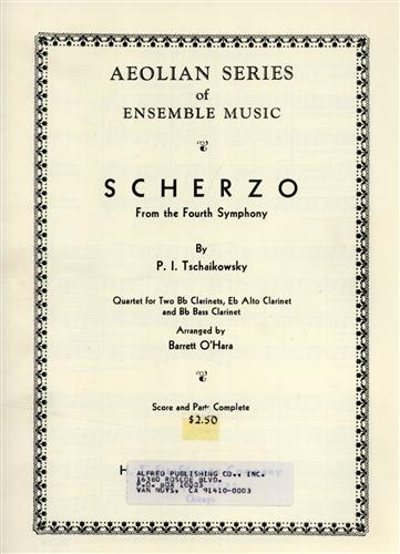 Scherzo. From the Fourth Symphony.