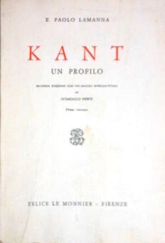 Kant un profilo.